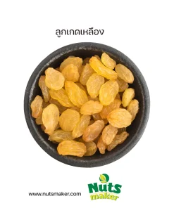 ยกลัง ลูกเกดเหลือง - 10 กิโลกรัม (ถุงพลาสติก)